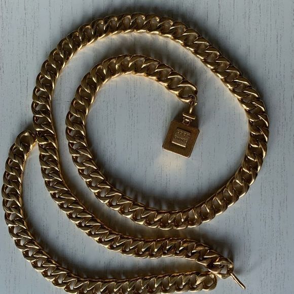 1970s Chanel Gold Toned Perfume Chain Belt Necklace Vintage Pristine condition - Picture 14 of 14